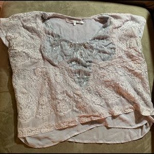 Boutique Grey & Silver Shirt Used L